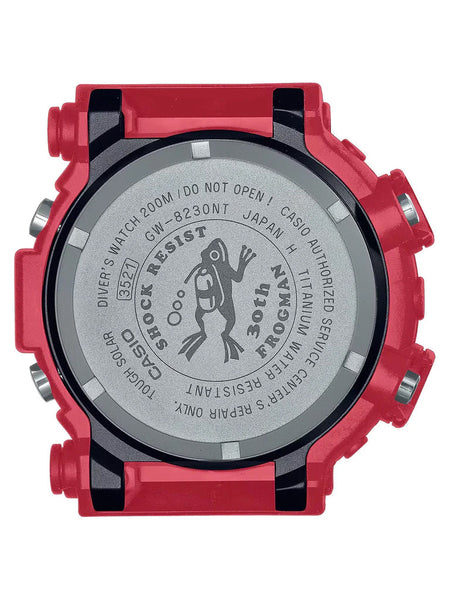 Casio G-Shock FROGMAN RED 30th Anniversary Limited Edition Mens Watch GW8230NT-4 - Shop at Altivo.com