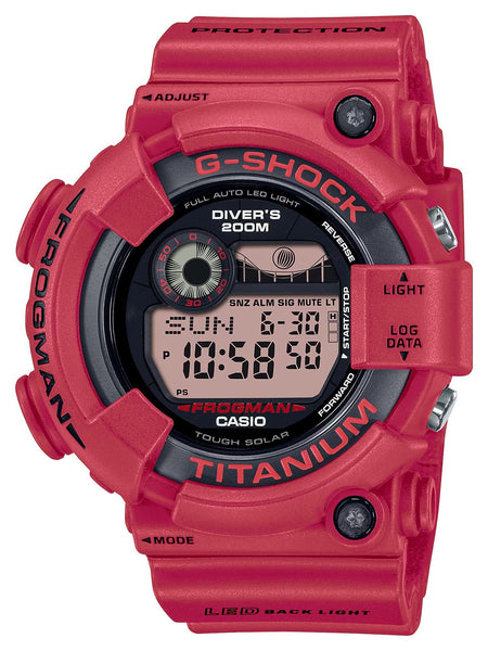 Casio G-Shock FROGMAN RED 30th Anniversary Limited Edition Mens Watch GW8230NT-4 - Shop at Altivo.com