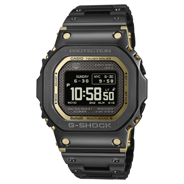 Casio G-Shock FULL METAL 5000 Gold Steel Bluetooth GMWBZ5000BD-1 Mens Digital Watch - Shop at Altivo.com