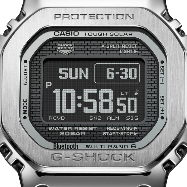 Casio G-Shock FULL METAL 5000 Steel Bluetooth GMWBZ5000D-1 Mens Digital Watch - Shop at Altivo.com