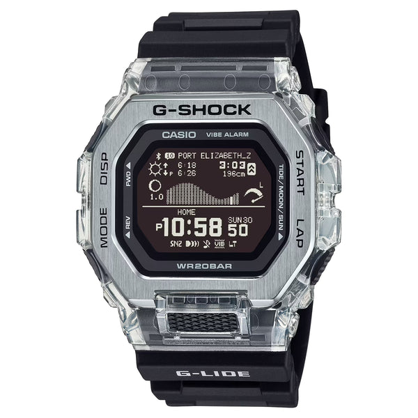 Casio G-Shock G-LIDE Digital Black Metal Bluetooth Surfing Mens Watch GBX100S-1 - Shop at Altivo.com