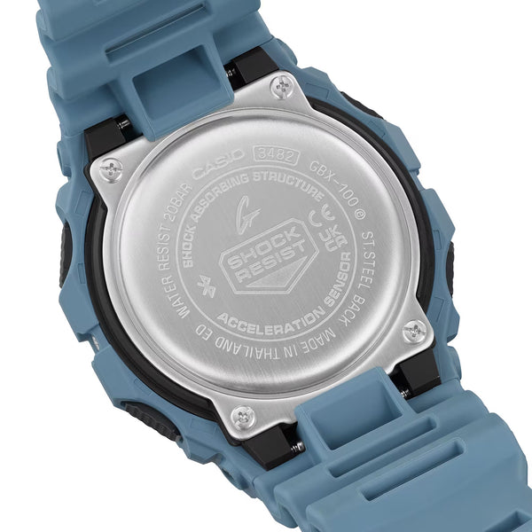 Casio G-Shock G-LIDE Surfing Tide/Moon Graph Blue Digital Mens Watch GBX100-2A - Shop at Altivo.com
