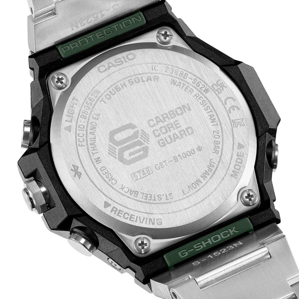 Casio G-Shock G-STEEL GSTB1000D-3A Green Analog Mens Watch - Shop at Altivo.com