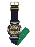 Casio G-Shock G-STEEL x NEW ERA Ion-Plated Black/Gold Mens Watch GM110NE-1A - Shop at Altivo.com