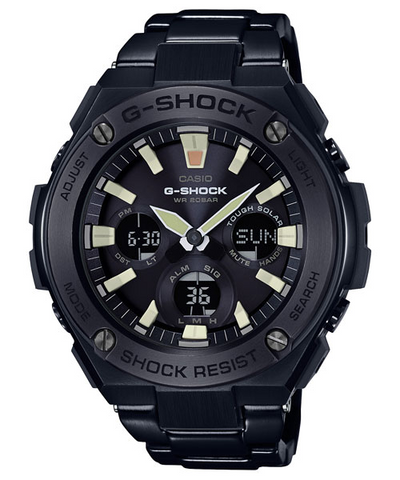 Casio G-Shock G-Steel GST-S130BD-1A Black Mens Watch - Shop at Altivo.com