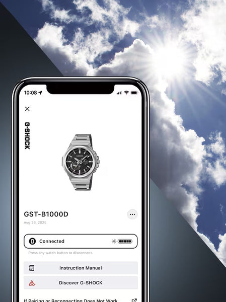 Casio G-Shock G-Steel GSTB1000D-2A Blue Analog Mens Watch - Shop at Altivo.com
