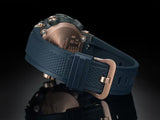 Casio G-Shock G-Steel GSTB200G-2A Blue/Rose Gold Solar Bluetooth Watch - Shop at Altivo.com