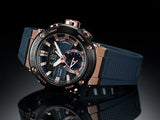 Casio G-Shock G-Steel GSTB200G-2A Blue/Rose Gold Solar Bluetooth Watch - Shop at Altivo.com
