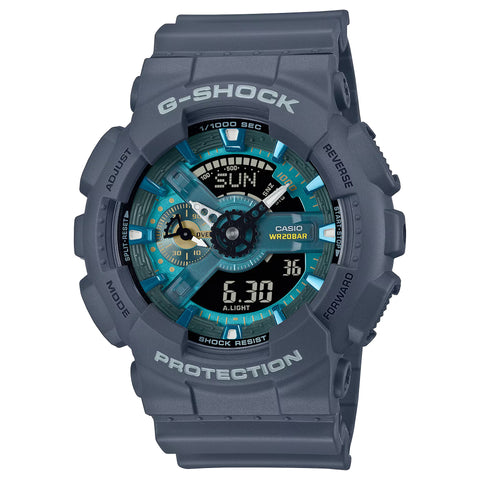 Casio G-Shock GA110AS-2A Oasis Blue Ana-Digi Mens Watch - Shop at Altivo.com