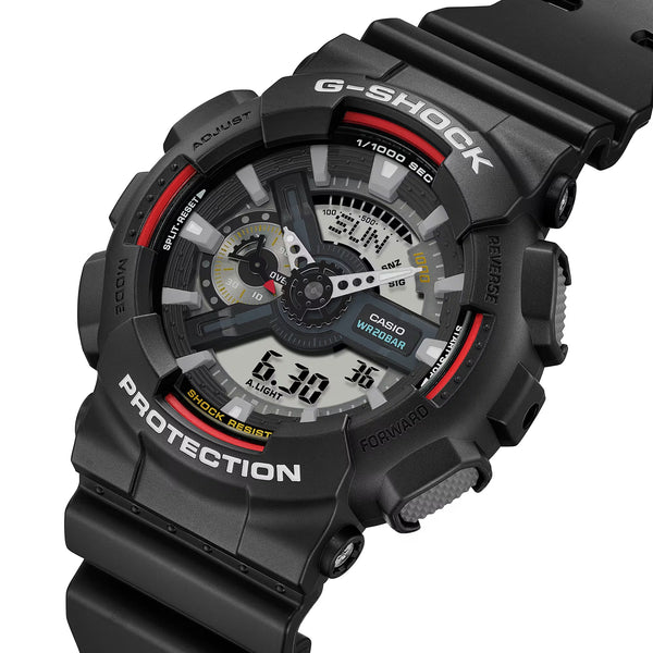Casio G-Shock GA110RL-1A Mens Ana-Digi Black Mens Watch - Shop at Altivo.com