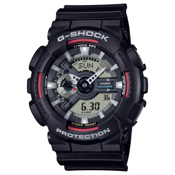 Casio G-Shock GA110RL-1A Mens Ana-Digi Black Mens Watch - Shop at Altivo.com