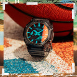 Casio G-Shock GA2100TLS-8A Vaporized BEACH TIMELAPSE Ana-Digi Watch - Shop at Altivo.com