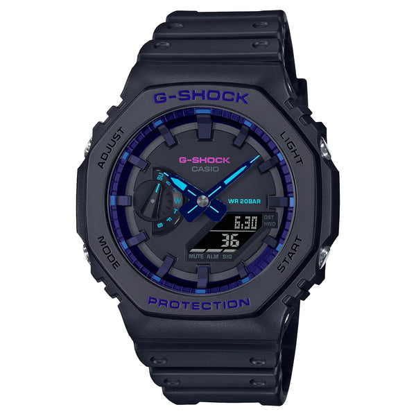 Casio G-Shock GA2100VB-1A Virtual Carbon Core Guard Watch - Shop at Altivo.com