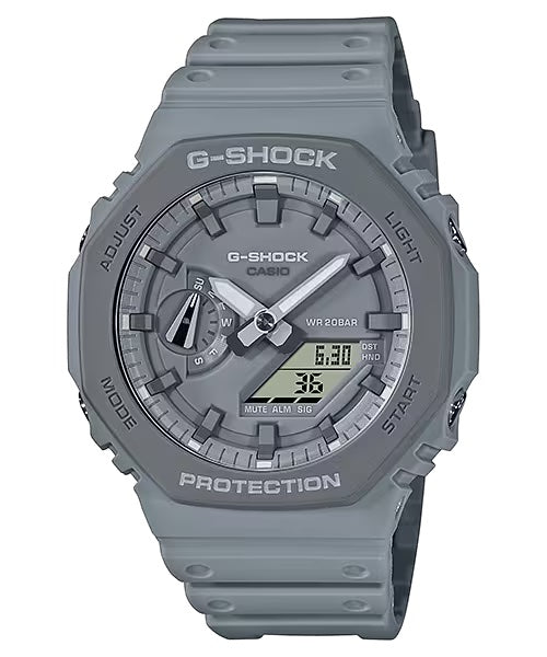 Casio G-Shock GA2110ET-8A Grey Ana-Digi Mens Watch - Shop at Altivo.com