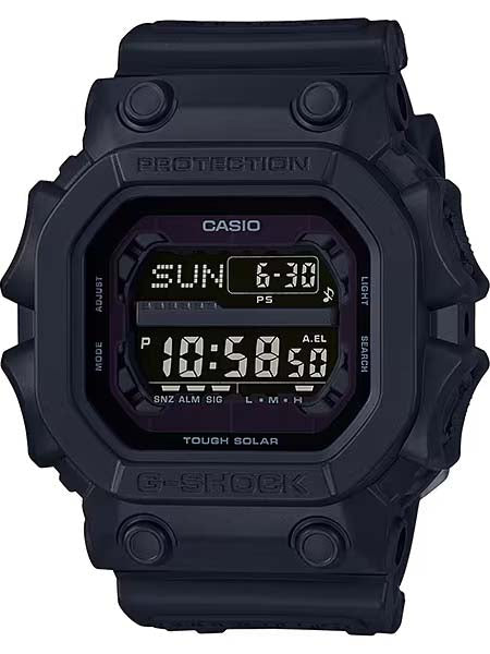 Casio G-Shock GX-56 SERIES ALL BLACK Solar Digital Mens Watch