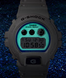 Casio G-Shock HIDDEN GLOW SERIES Ana-Digi White/Blue Mens Watch DW6900HDS-7 - Shop at Altivo.com