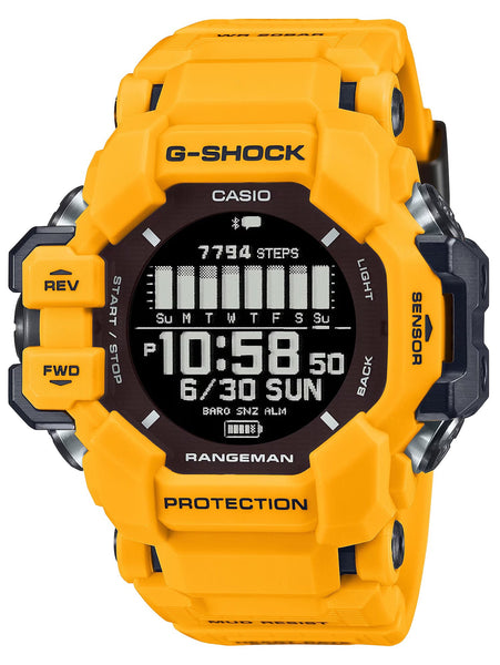 Casio G-Shock MASTER OF G LAND RANGEMAN yellow watch GPRH1000-9 - Shop at Altivo.com