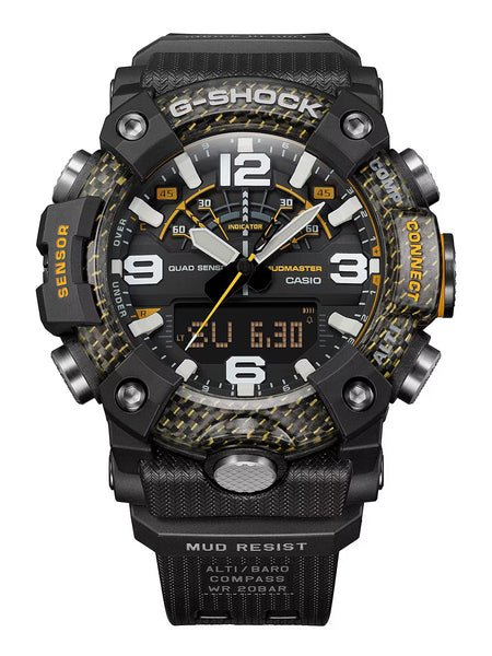 Casio G-Shock 'Master of G' Yellow Rescue Series MUDMASTER Mens Watch GGB100Y-1A - Shop at Altivo.com