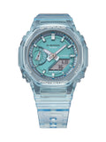 Casio G-Shock Mini CasiOak METALLIC SKELETON Womens Blue Watch GMA-S2100SK-2A - Shop at Altivo.com