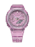 Casio G-Shock Mini CasiOak METALLIC SKELETON Womens Pink Watch GMA-S2100SK-4A - Shop at Altivo.com