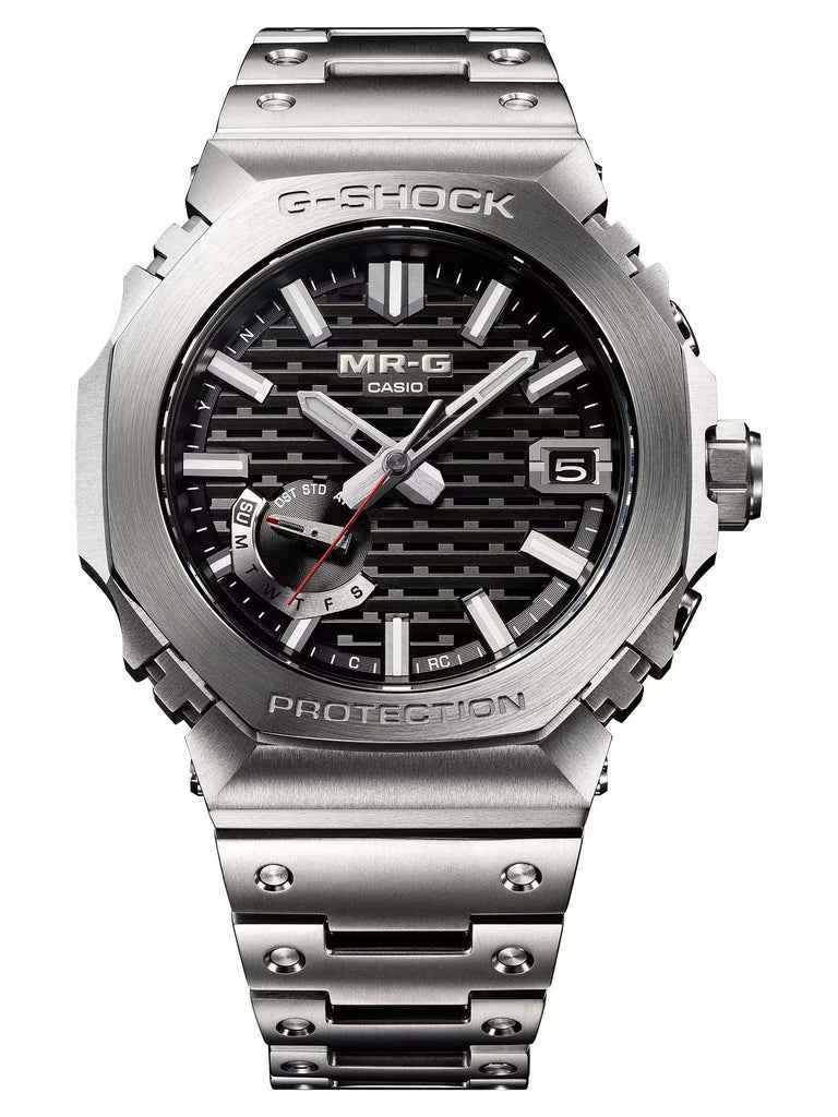Casio Octagonal Casio G-Shock Octagonal Slim MRG TITANIUM watch with COBARION Bezel ...