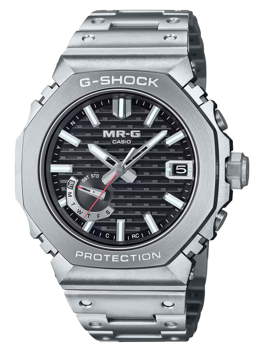 Casio Octagonal Casio G-Shock Octagonal Slim MRG TITANIUM watch with COBARION Bezel ...