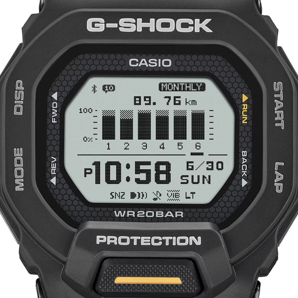 Casio G-Shock POWER TRAINER Black Mens Watch GBD200-1A1 - Shop at Altivo.com