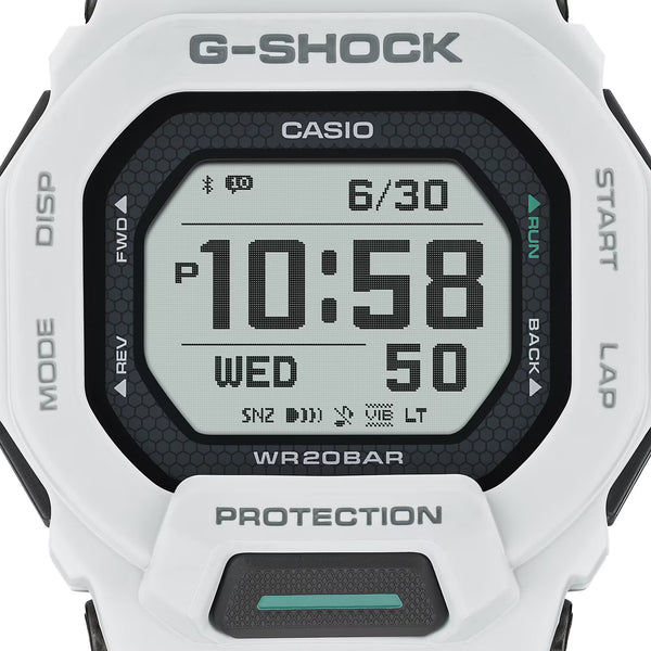 Casio G-Shock POWER TRAINER White Mens Training Watch GBD200-7 - Shop at Altivo.com