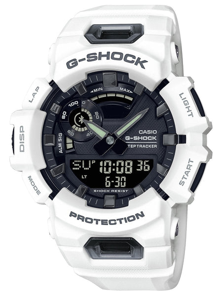 Casio G-Shock Power Trainer Bluetooth Watch White GBA900-7A - Shop at Altivo.com