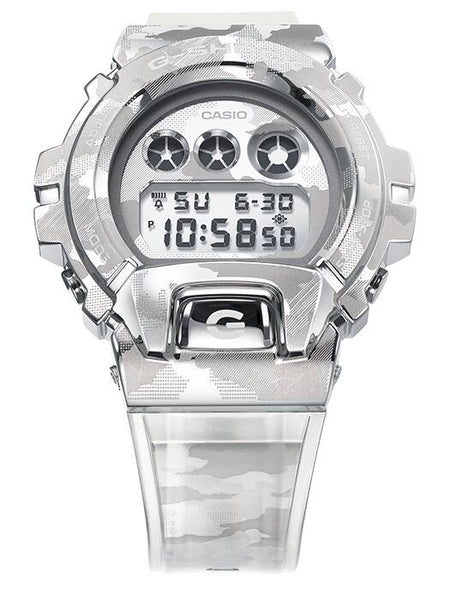Casio G-Shock SKELETON CAMO Silver Digital Mens Watch GM6900SCM-1 - Shop at Altivo.com