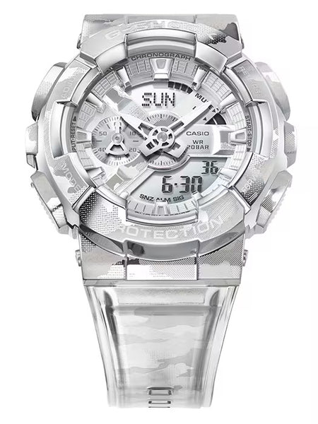 Casio G-Shock Skeleton Camo Metal Covered Mens Watch GM110SCM-1A - Shop at Altivo.com