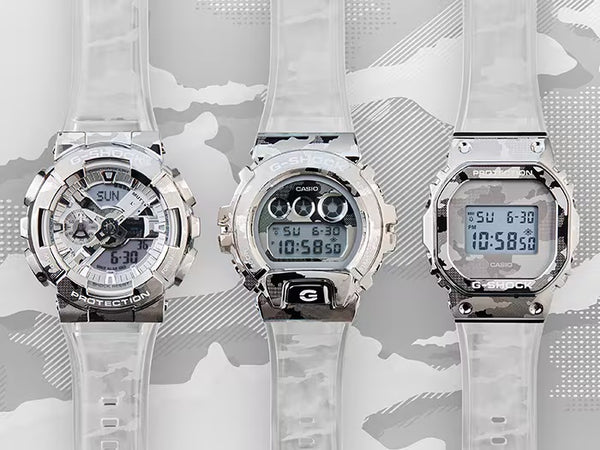 Casio G-Shock Skeleton Camo Metal Covered Mens Watch GM110SCM-1A - Shop at Altivo.com