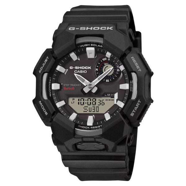 Casio G-Shock Solar Bluetooth® Bio-Resin Mens Watch Black GAB010-1A - Shop at Altivo.com