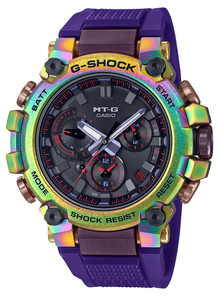 Casio G-Shock - Special Edition Aurora Borealis Watch MTG-B3000PRB-1 - Shop at Altivo.com