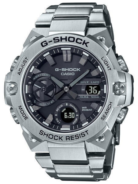 Casio G-Shock Thin Case Tough Solar Mens Watch GSTB400D-1A - Shop at Altivo.com