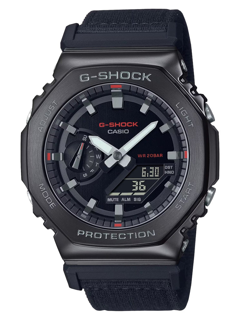 Casio G-Shock UTILITY METAL Mens All Black Analog-Digital Watch GM2100 –  Altivo