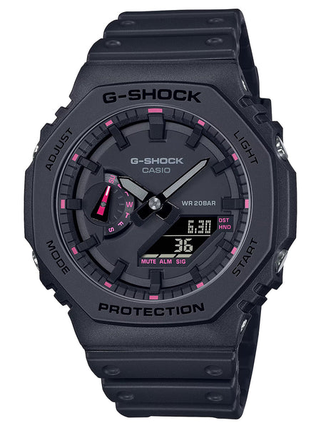 Casio G-Shock x BCRF Battling Breast Cancer Black Mens Watch GMAS2100P-4A - Shop at Altivo.com