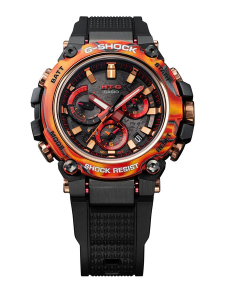 Casio G-Shock x Eric Haze SOLAR FLARE RED 40th Annversary Watch MTGB3000FR-1A - Shop at Altivo.com