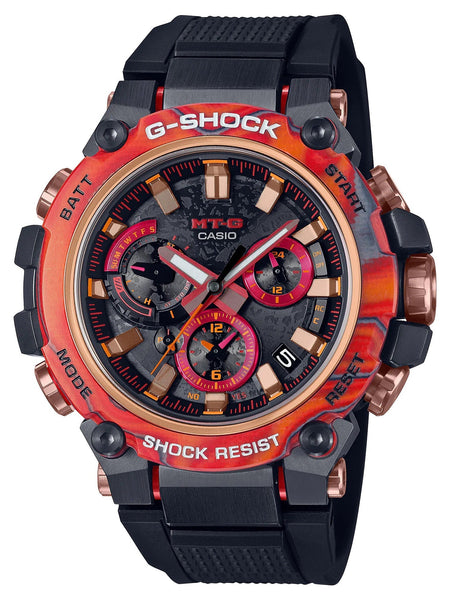 Casio G-Shock x Eric Haze SOLAR FLARE RED 40th Annversary Watch MTGB3000FR-1A - Shop at Altivo.com