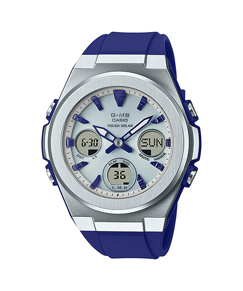 Casio GM-S Solar Powered Blue Womens Ana-Digi Watch MSGS600-2A - Shop at Altivo.com