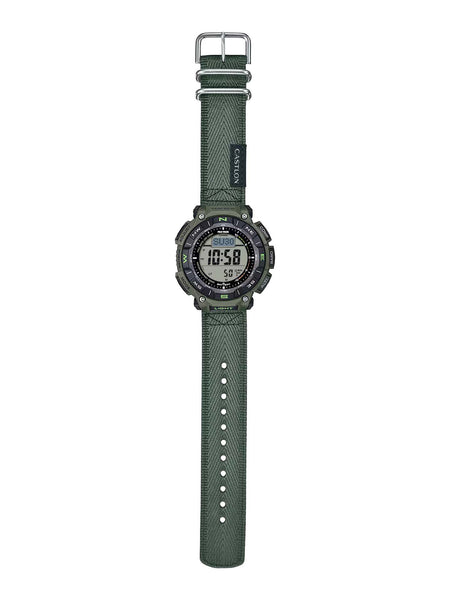 Casio PRO TREK CLIMBING CASTLON Triple Sensor Solar Mens Watch PRG340B-3 - Shop at Altivo.com
