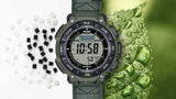Casio PRO TREK CLIMBING CASTLON Triple Sensor Solar Mens Watch PRG340B-3 - Shop at Altivo.com