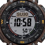 Casio PRO TREK CLIMBING COYOTE Brown Triple Sensor Solar Mens Watch PRG340L-5 - Shop at Altivo.com