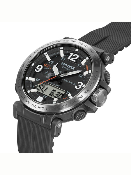 Casio PRO TREK Eco-Friendly Biomass Plastics Triple Sensor Watch PRW6611Y-1 - Shop at Altivo.com