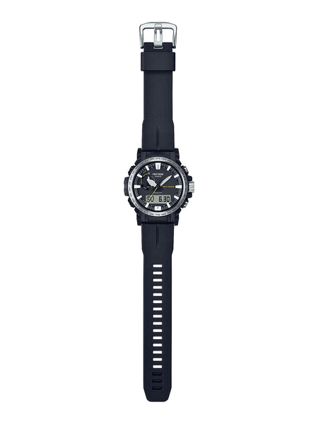 Casio PRO TREK Eco-Friendly Triple Sensor Black Mens Watch PRW61-1A - Shop at Altivo.com