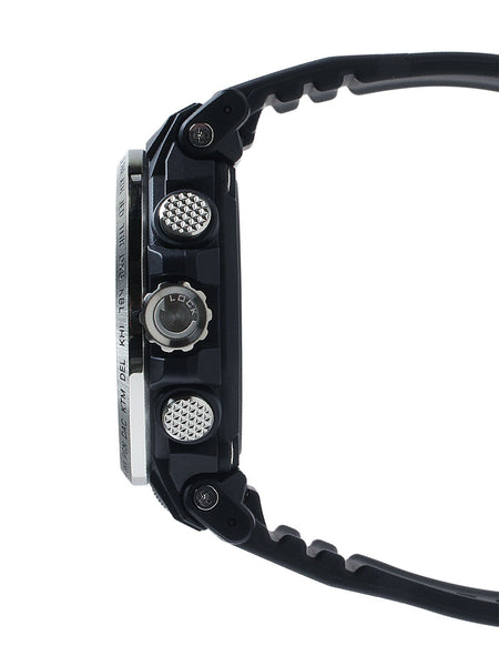 Casio PRO TREK Eco-Friendly Triple Sensor Black Mens Watch PRW61-1A - Shop at Altivo.com