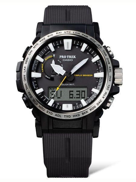 Casio PROTREK Eco-Friendly Triple Sensor Watch PRW61-1A - Shop at Altivo.com