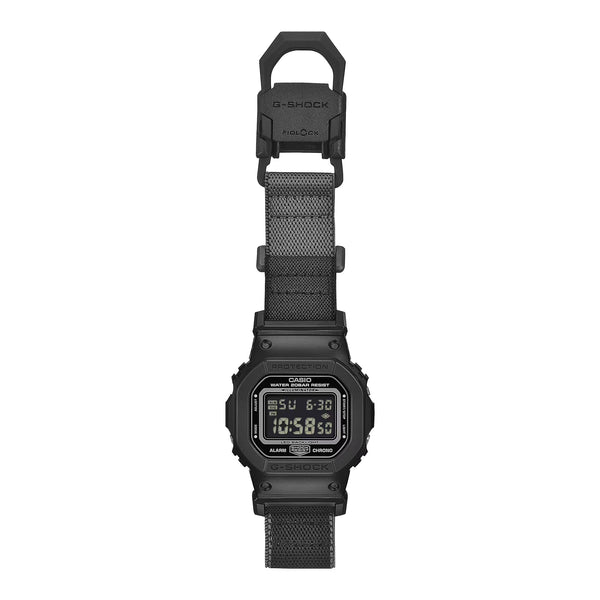 Casio G-SHOCK DW5600MNC-1 Black Cloth Band Digital Watch