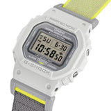 Casio G-SHOCK DW5600MNC-7A8 Grey/Yellow Cloth Band Digital Watch