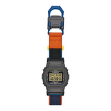 Casio G-SHOCK DW5600MNC-8A2 Grey/Multi Cloth Band Digital Watch